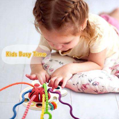 Pull String Montessori Toy