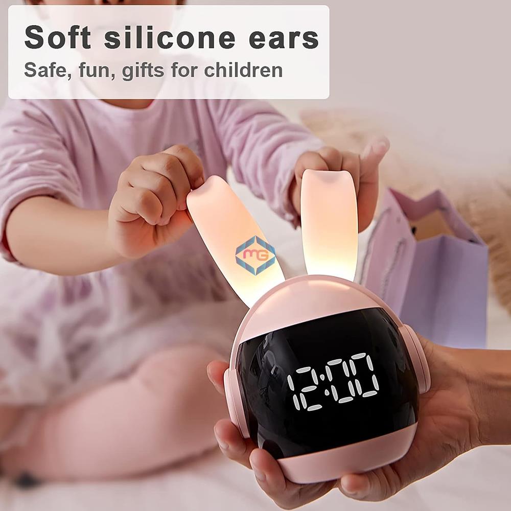 Rabbit Alarm Clock Night Light - Madina GiftRabbit Alarm Clock Night Light - Madina Gift3