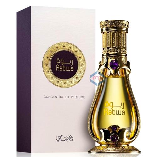 Rasasi Rabwa Concentrated Perfume Oil Attar - 19 ML - Madina Gift