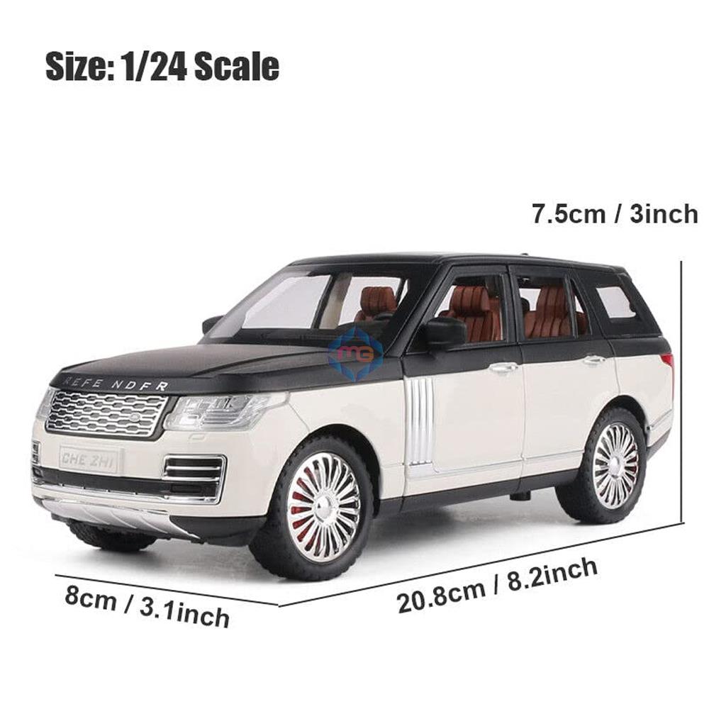 Chezhi Range Rover Die Cast Vehicle Scale 1:24 Model - CZ138 - Madina Gift