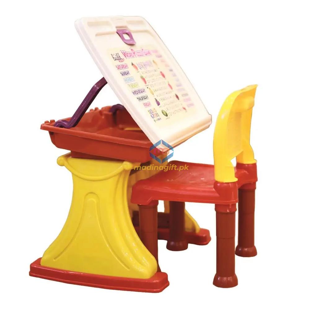 Ranta Tohfa Kids Educational Table & Chair Set - Madina Gift