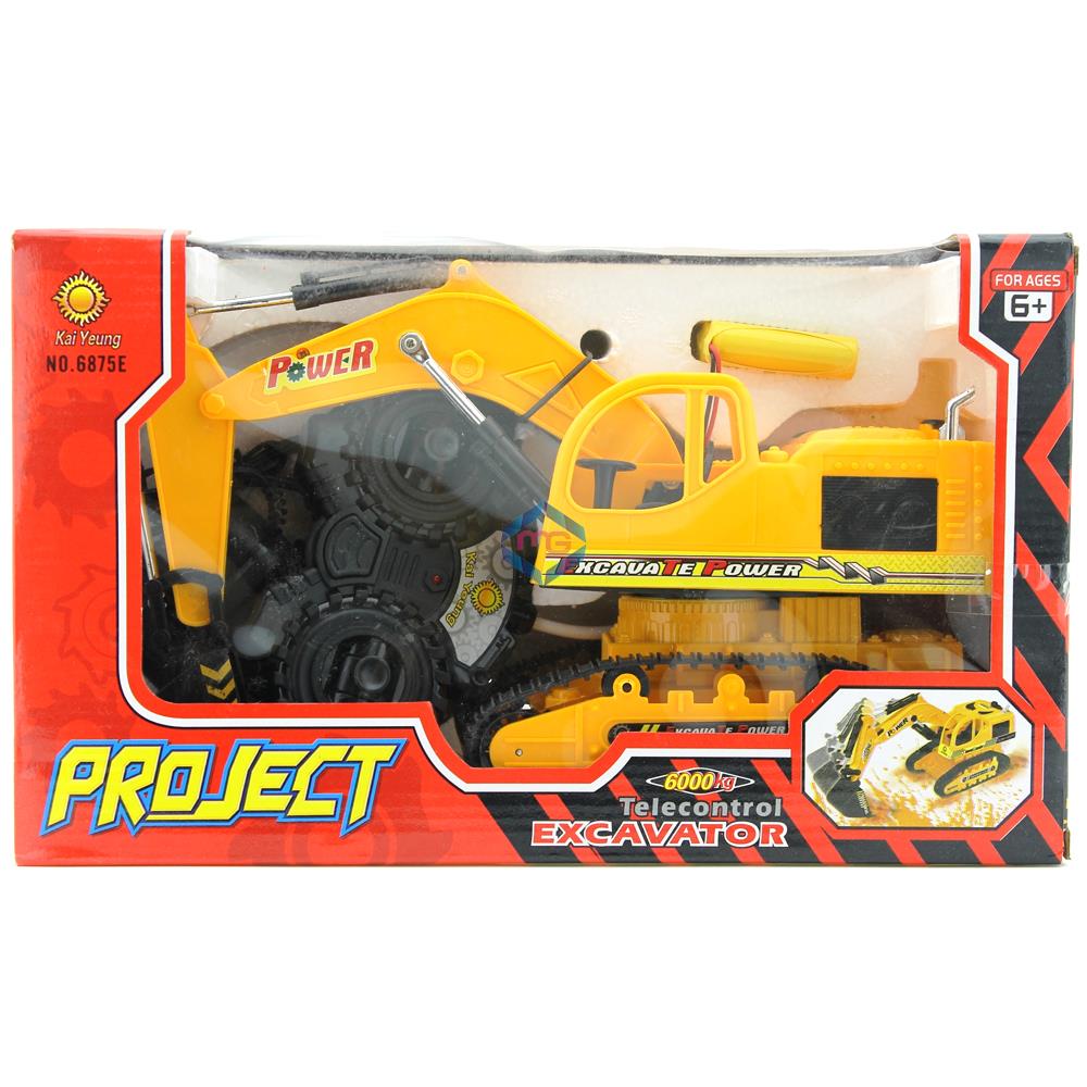 Remote Controlled Excavator - 6875E-4 - Madina Gift