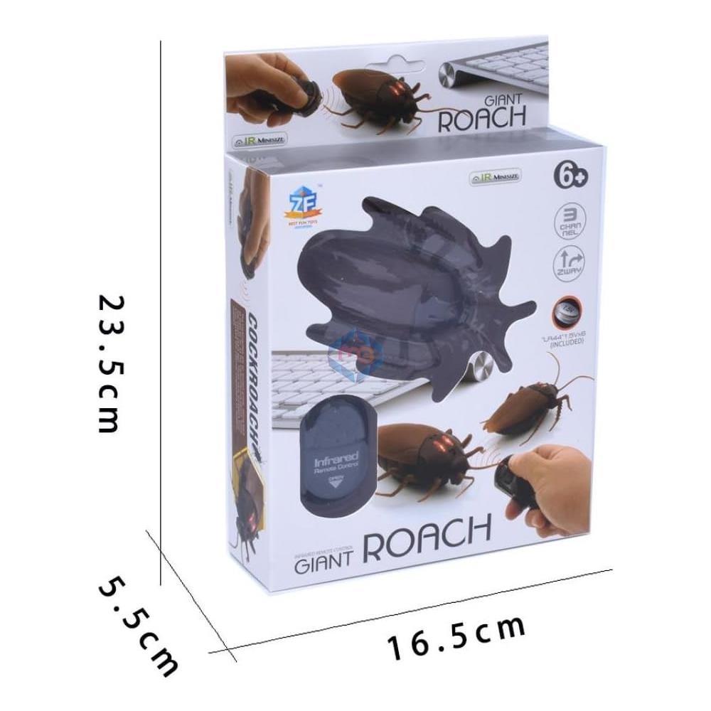 Remote Control Moving Cockroach - 9916 - Madina Gift