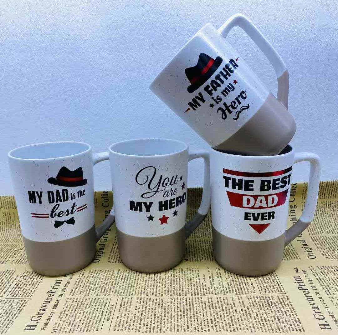 Ceramic Mug For Father - White