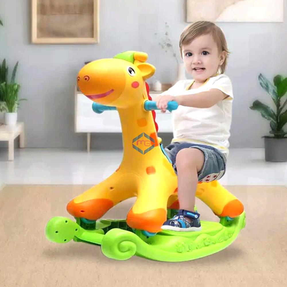 Evergreen Rocking & Riding Giraffe - Madina Gift