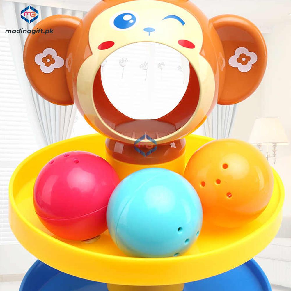 5 Tier Roll the Ball Activity Game for Toddlers - Madina Gift