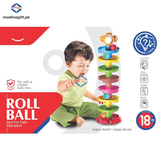 7 Tier Roll the Ball Activity Game For Toddlers - Madina Gift