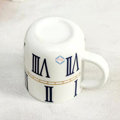 Roman Numerals Clock Mug - Madina Gift