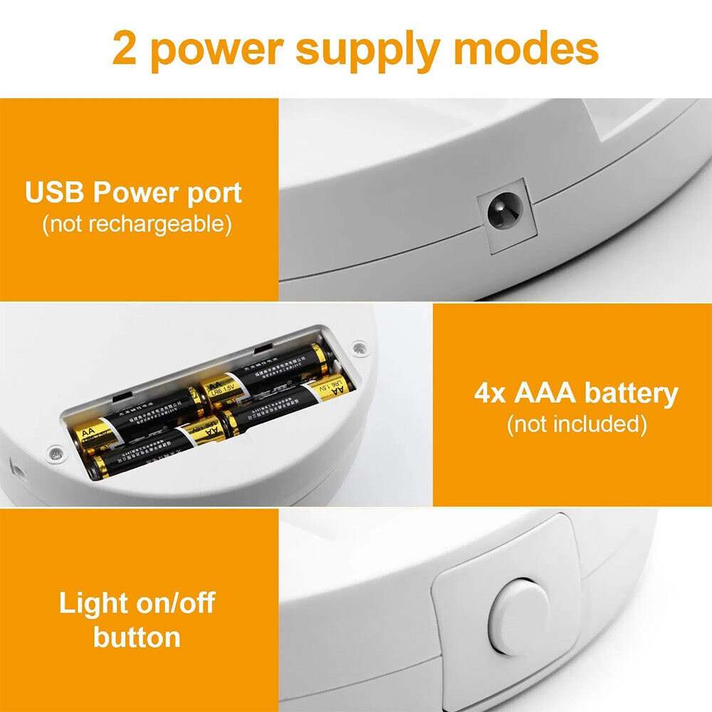 Foldable LED Makeup Vanity Mirror - Madina Gift