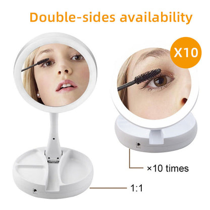 Foldable LED Makeup Vanity Mirror - Madina Gift