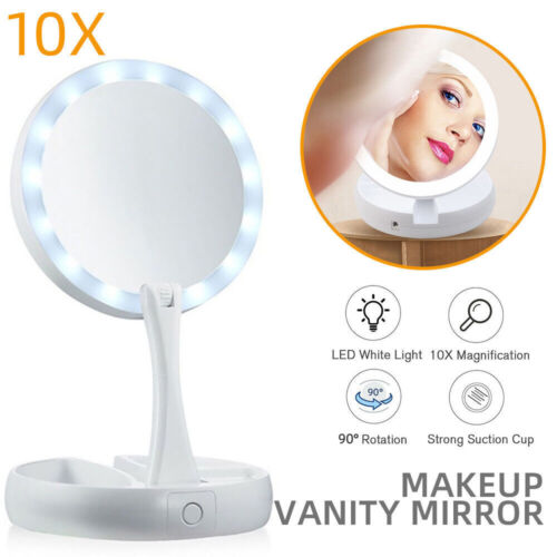 Foldable LED Makeup Vanity Mirror - Madina Gift