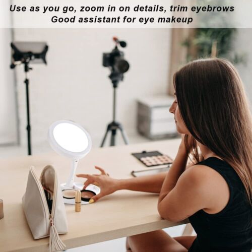 Foldable LED Makeup Vanity Mirror - Madina Gift