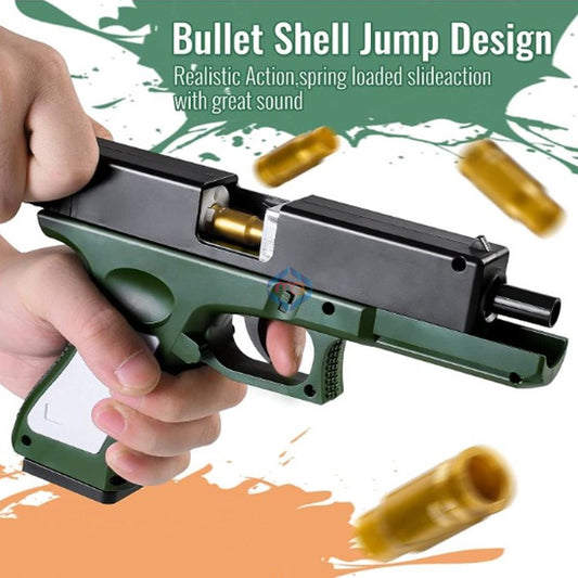 Shell Ejection Soft Bullets Toy Gun - 998-21 - Madina Gift