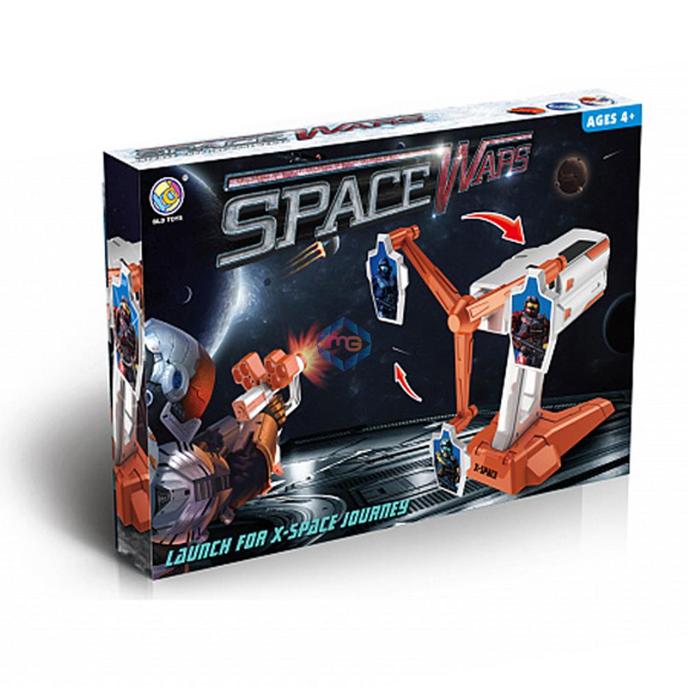 Space Wars Pistol & Mill Station Gun Shooting Set - B3211 - Madina Gift