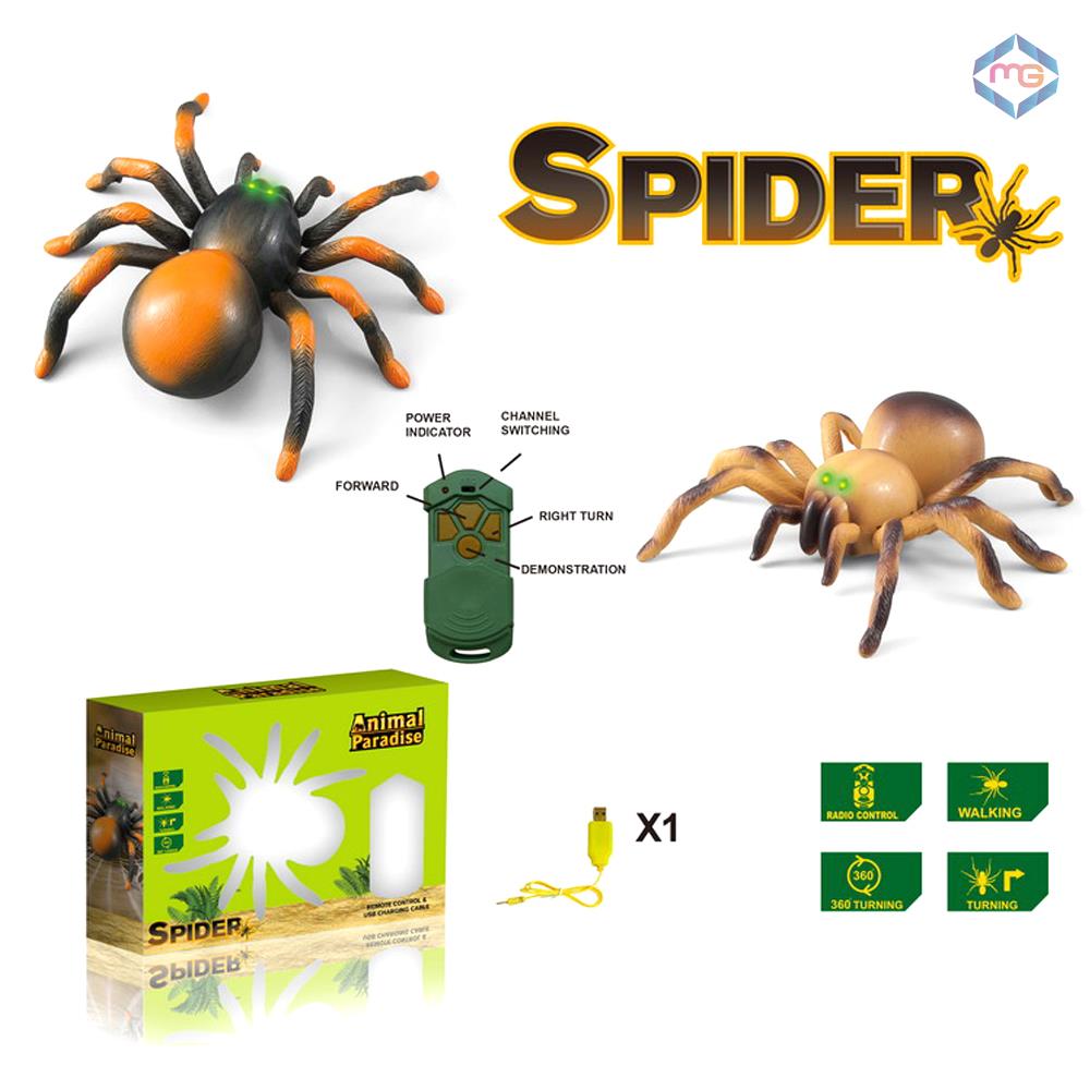 Remote Control Moving Spider - 8901 - Madina Gift