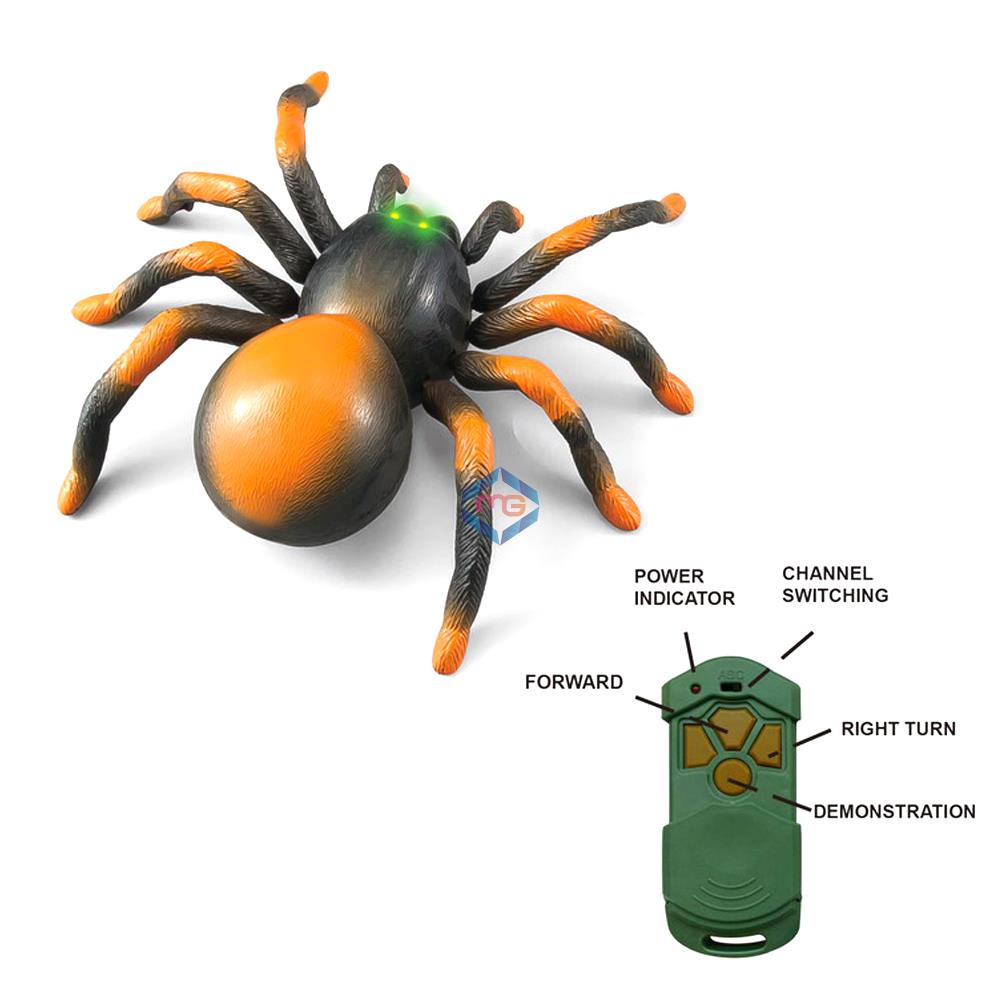 Remote Control Moving Spider - 8901 - Madina Gift