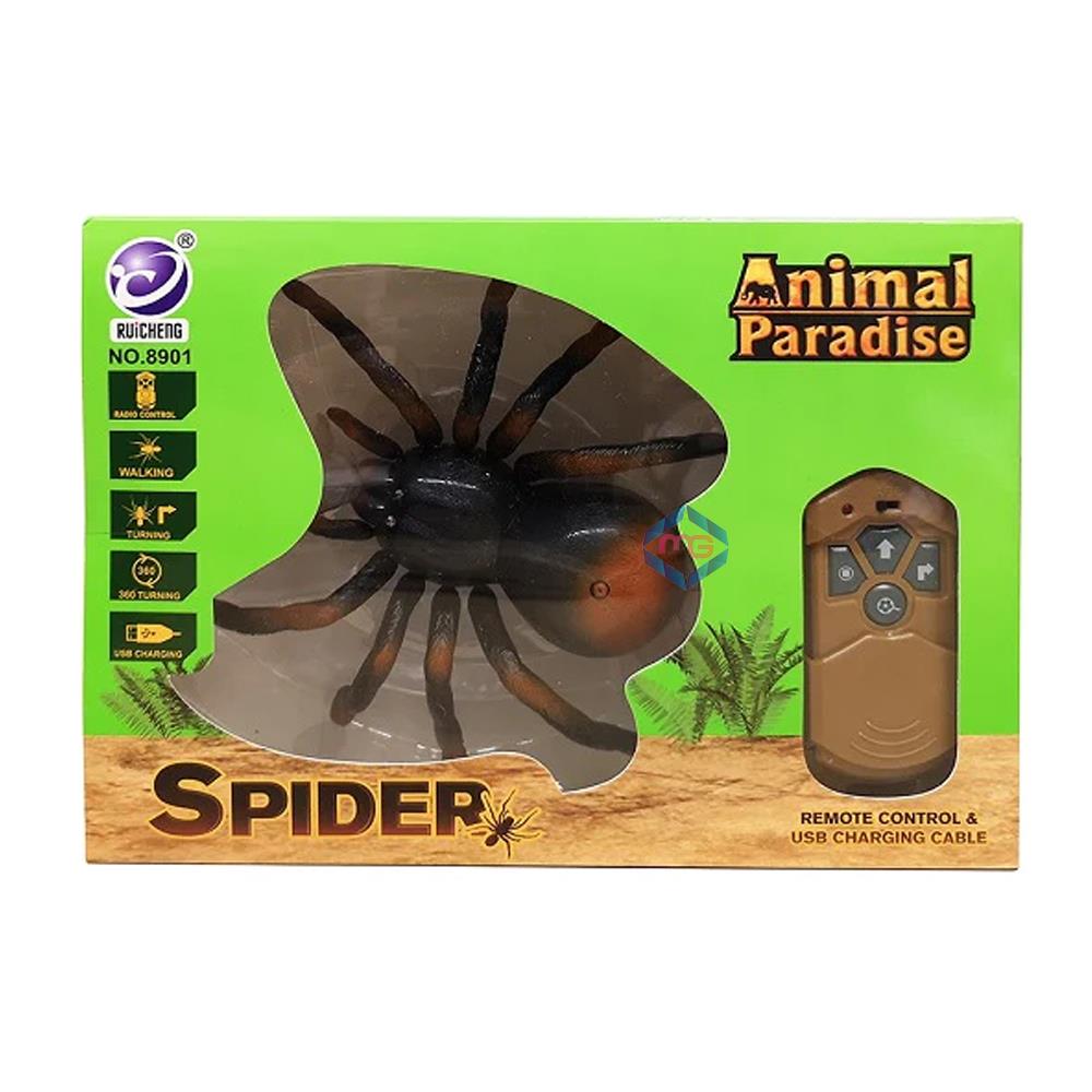 Remote Control Moving Spider - 8901 - Madina Gift