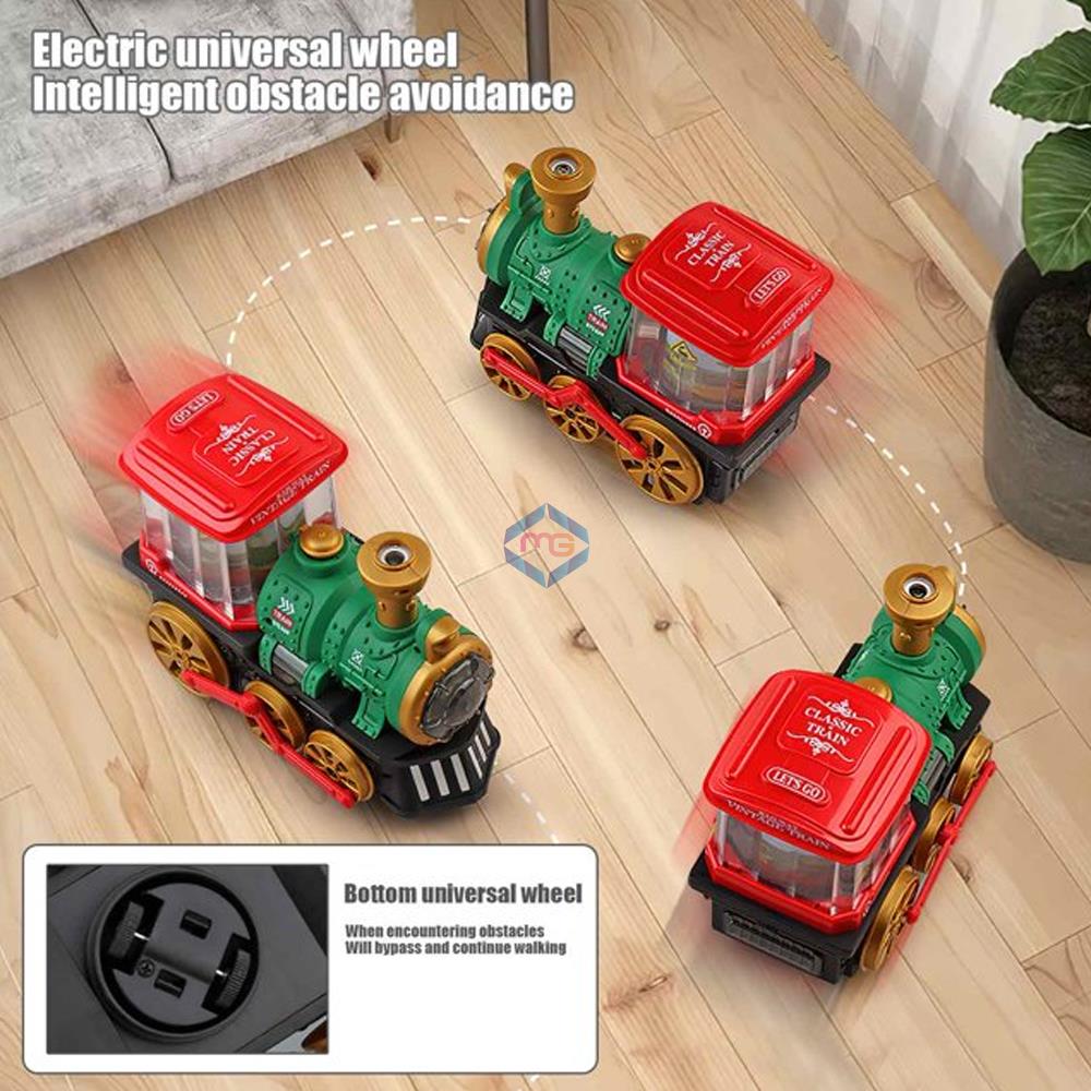 Smoke Effect Train Engine - QB-34Y - Madina Gift