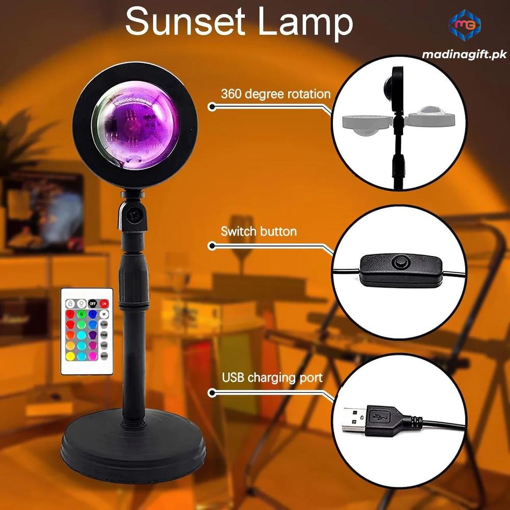 Sunset Lamp Projection - Madina Gift