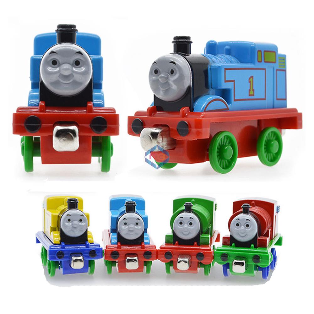 Thomas & Friends Die Cast Magnetic 4 Pcs Train Set - QQ37 - Madina Gift