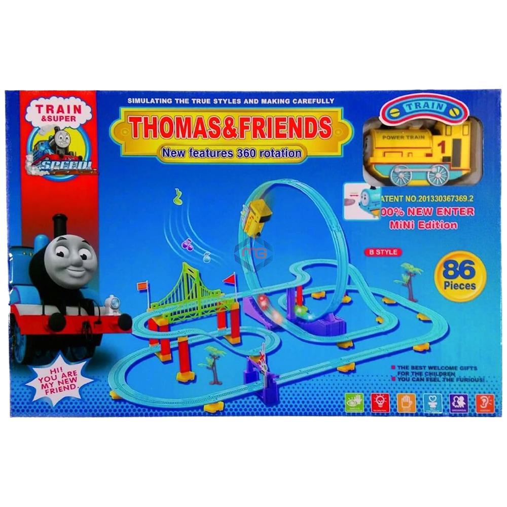 Thomas & Friends 360 Rotation 86 Pieces Track Set - 9922 - Madina Gift