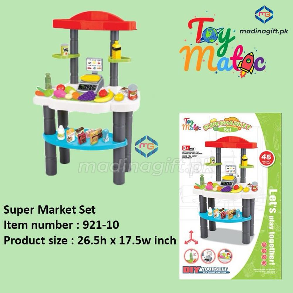 Toy Matic Super Market Play Set - 921-10 - Madina Gift
