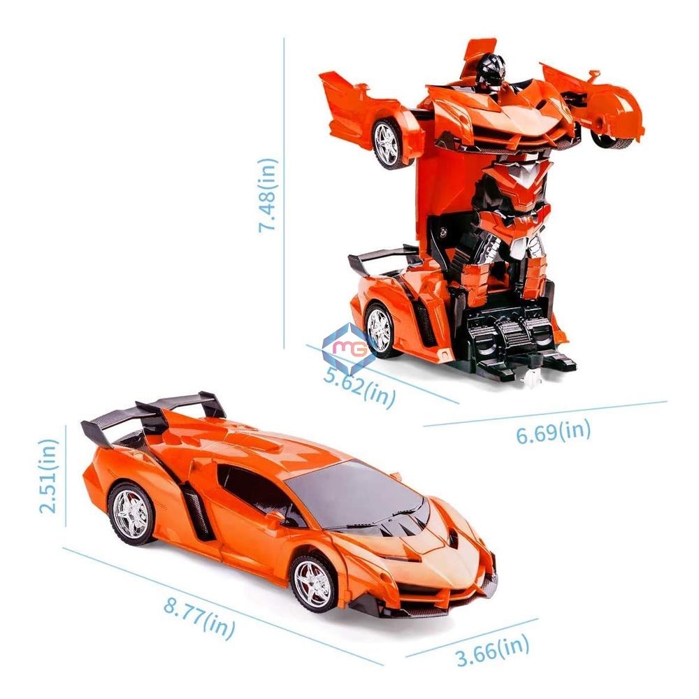 Remote Control Transformer Deformation Car - 23-1A - Madina Gift