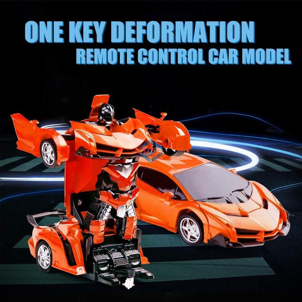 Remote Control Transformer Deformation Car - 23-1A - Madina Gift