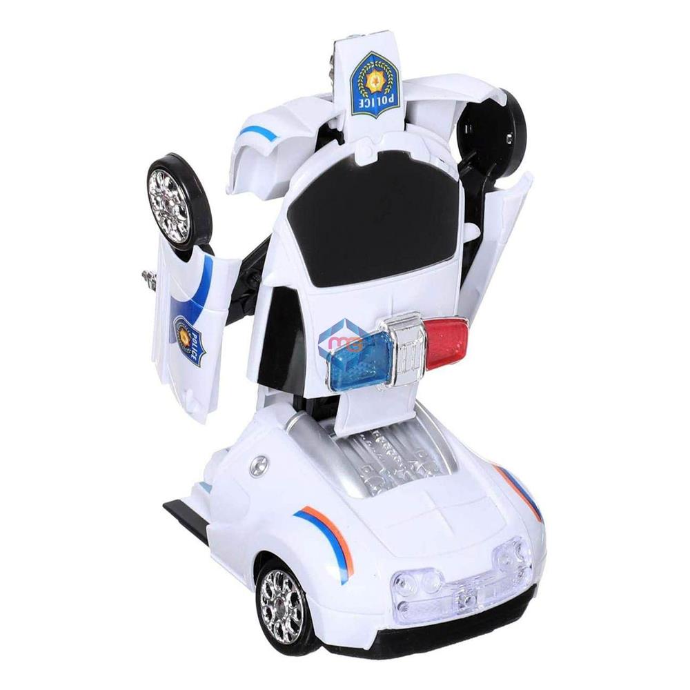 Remote Control Transformer Police Car - JS017A - Madina Gift