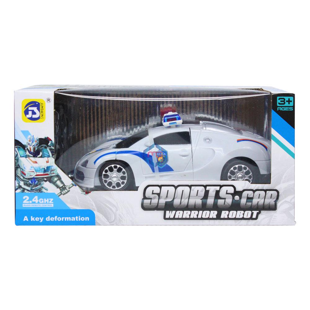 Remote Control Transformer Police Car - JS017A - Madina Gift