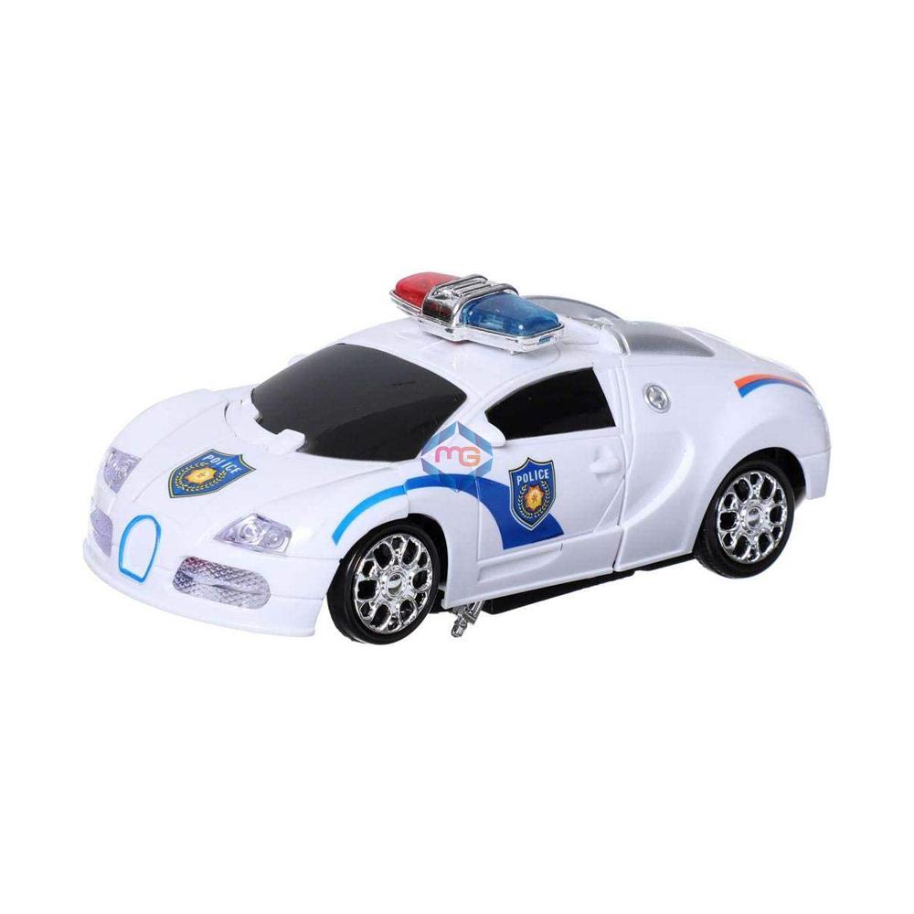 Remote Control Transformer Police Car - JS017A - Madina Gift