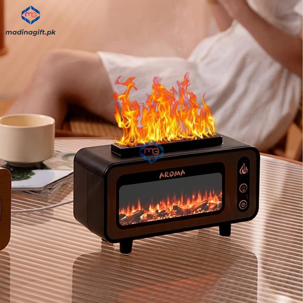 Vintage Fireplace Aroma Diffuser - LA0646 - Madina Gift