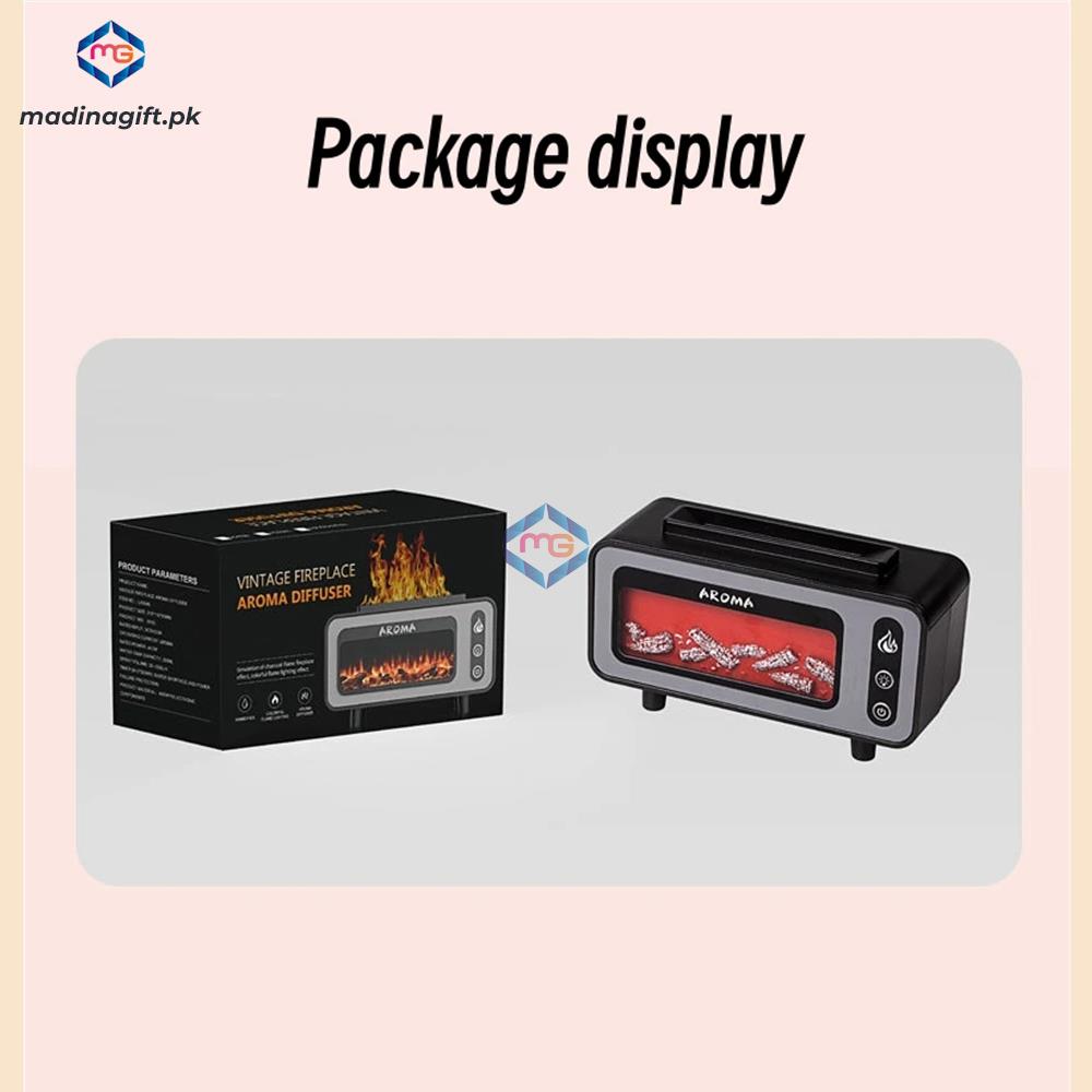 Vintage Fireplace Aroma Diffuser - LA0646 - Madina Gift