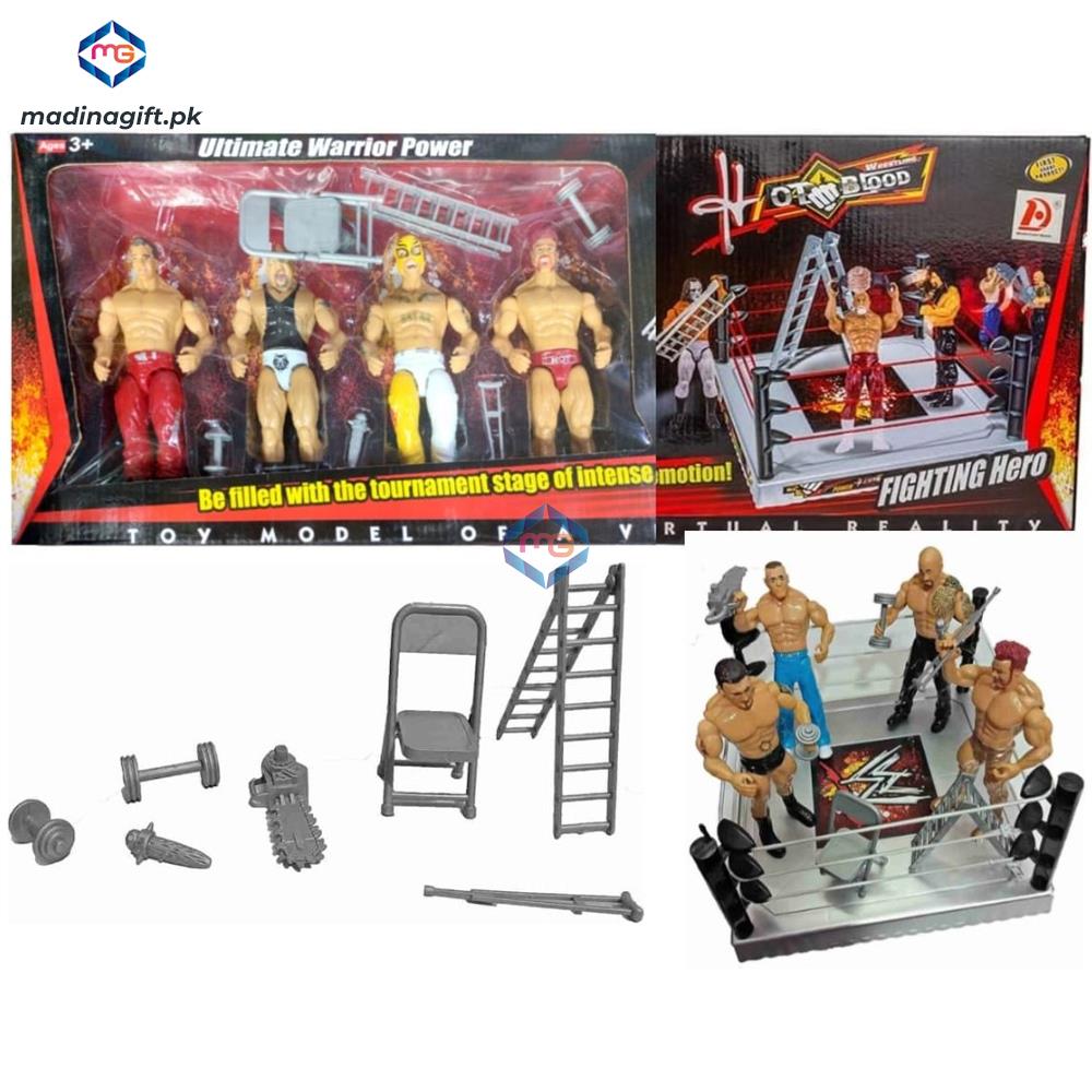 Ultimate Warrior Power Fighting Wrestling Heroes - 2763 - Madina Gift