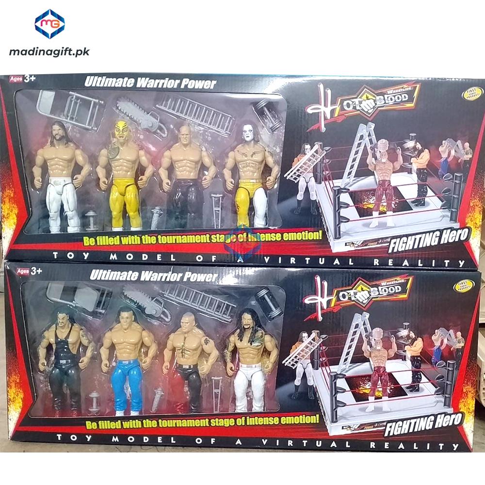 Ultimate Warrior Power Fighting Wrestling Heroes - 2763 - Madina Gift