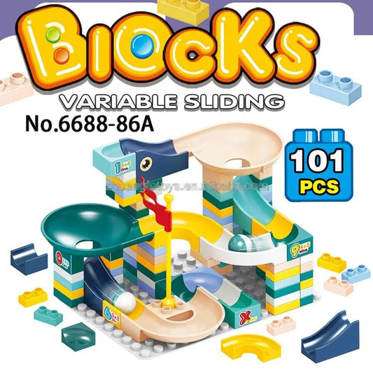 Variable Sliding Building Blocks - 6688-86A - Madina Gift