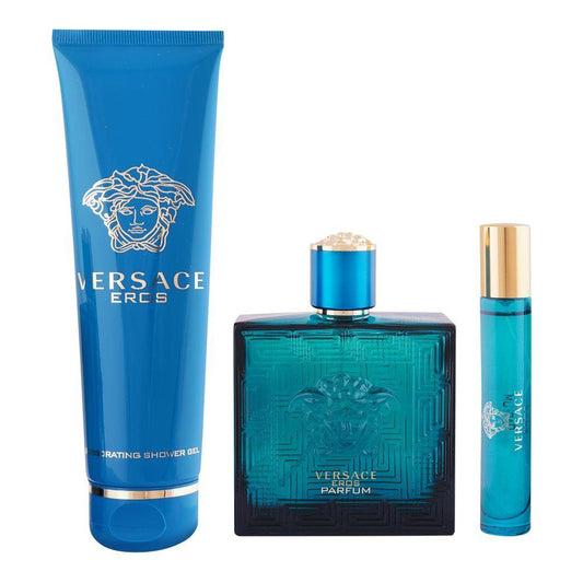 Versace Eros Set of Perfume & Invigorating Shower Gel - Madina Gift