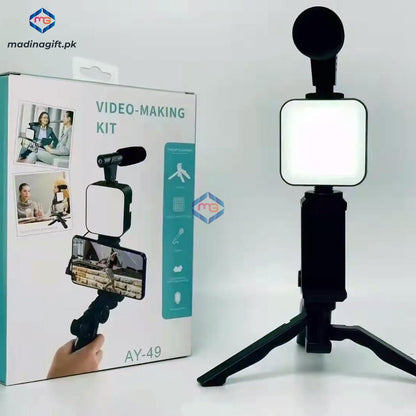 Video Making Kit Vlogging Tripod AY-49