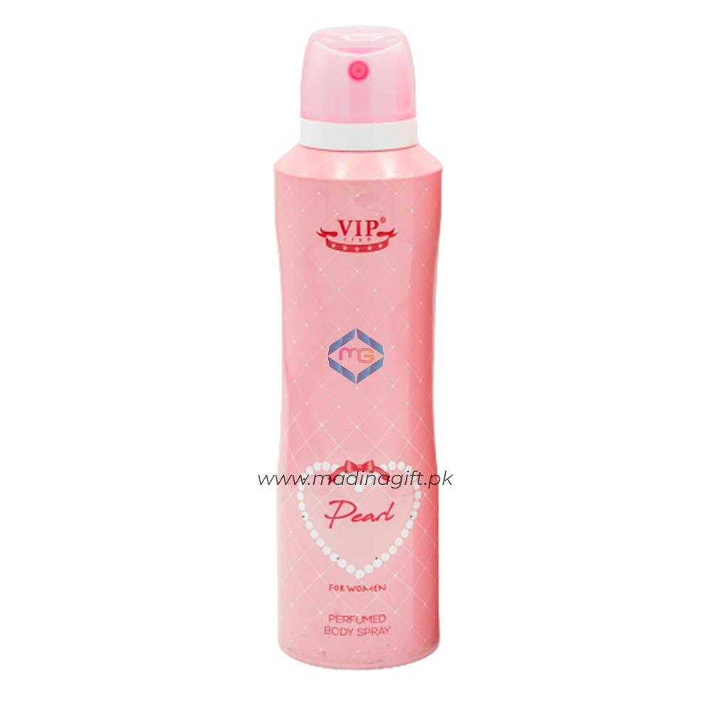 VIP CLUB Pearl Body Spray - 200 ML - Madina Gift