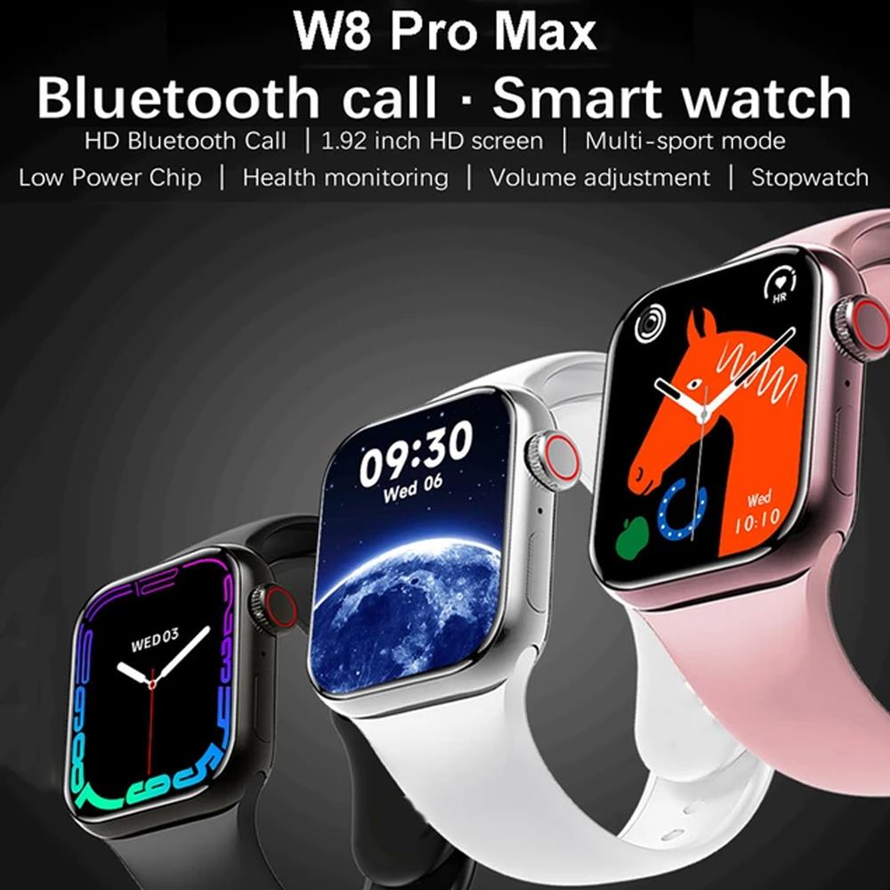 W8 Pro Max Series 8 Smart Watch - Madina Gift