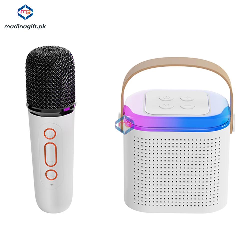 Wireless Karaoke Speaker With Microphone Y1 - Madina Gift