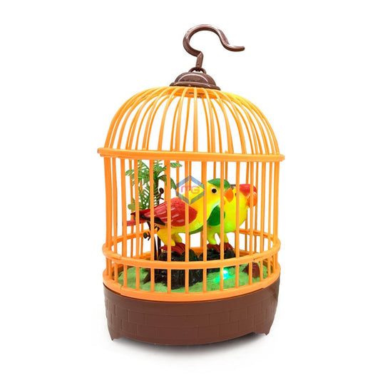 Voice Control Musical Bird Cage - 07123 - Madina Gift