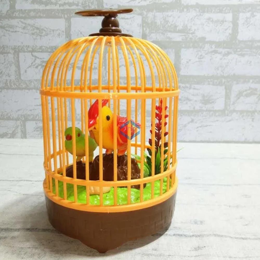 Voice Control Musical Bird Cage - 07123 - Madina Gift