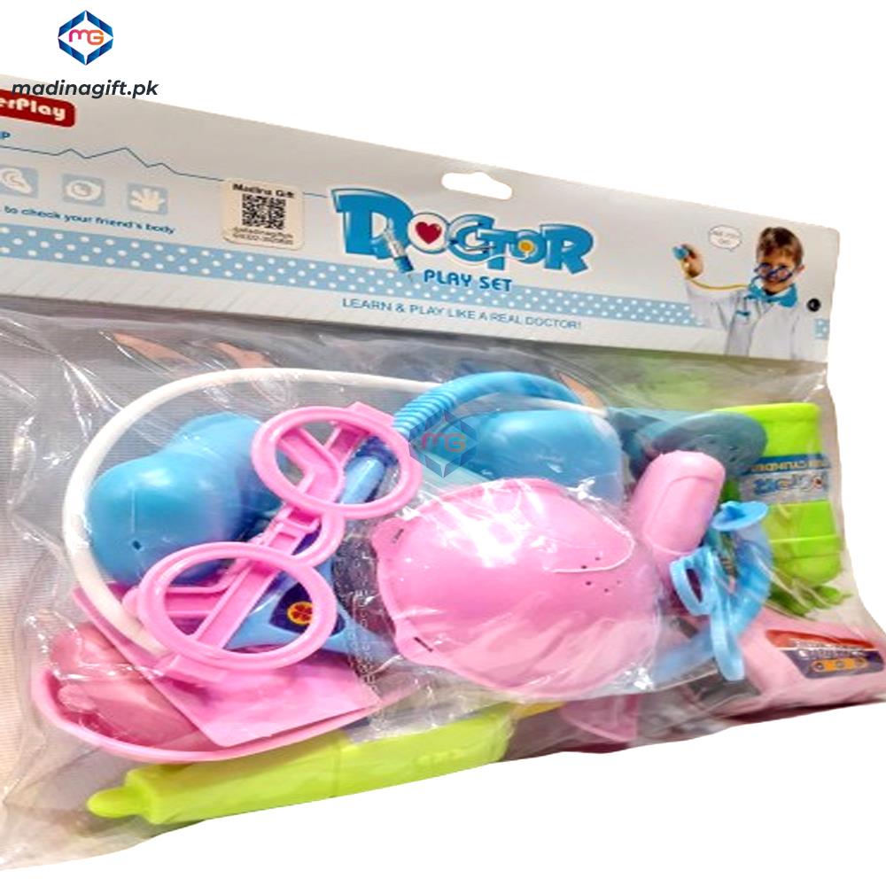 Wonder Play Doctor Set 16 Accessories - Madina Gift