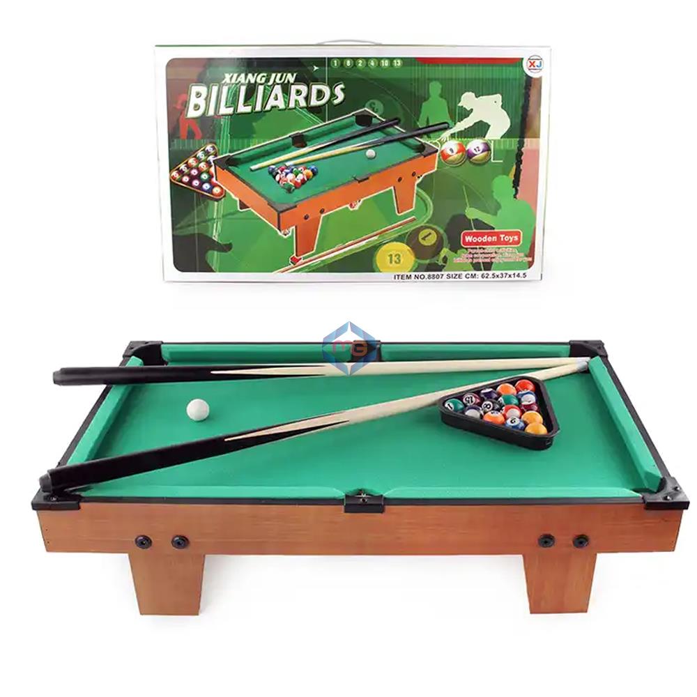 Wooden Portable Billiards Snooker - XJ8809 - Madina Gift